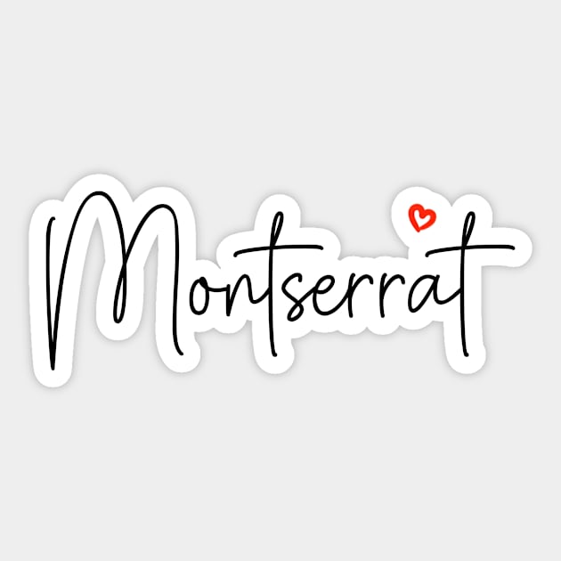 Montserrat Sticker by MBNEWS